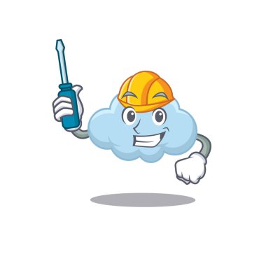 Mavi Bulut çizgi film karakteri bir otomotiv olarak çalıştı