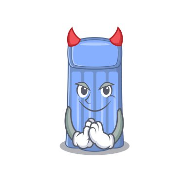 Şeytan çizgi film karakteri gibi giyinmiş su yatağı.