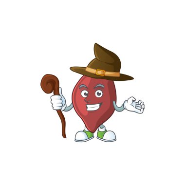 Şirin ve sinsi cadı karaciğer çizgi film tasarımı tarzı