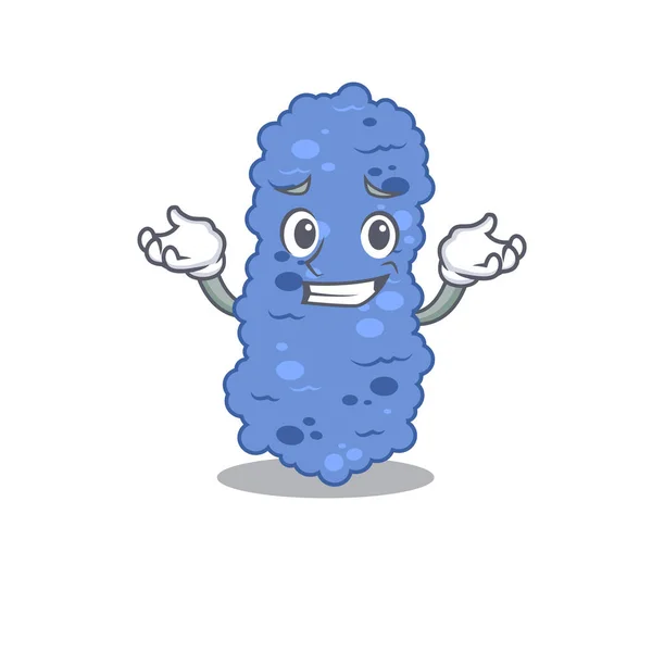 Uma Imagem Conceito Desenho Animado Bactérias Burkholderia Sorridentes Ilustração Vetorial —  Vetores de Stock
