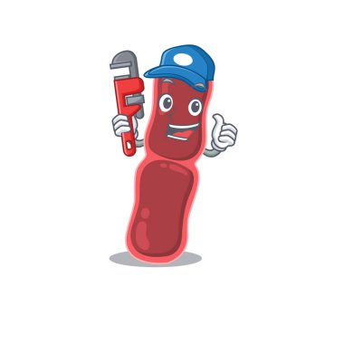 Bacillus bakterisi Smart Plumber karakter tasarımı aracı