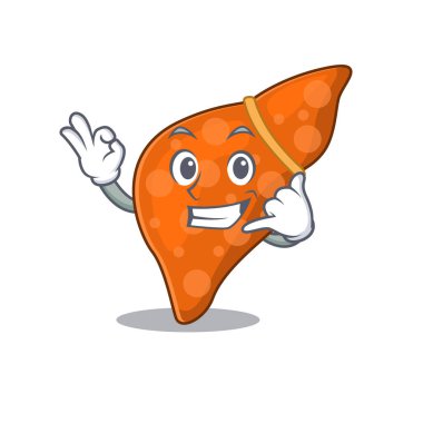 Karikatür tasarımı insan karaciğeri ve bana komik jest diyebilirsin.