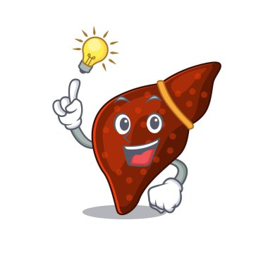 İnsan siroz karaciğerinin maskot karakter tasarımının zekice bir jesti var.