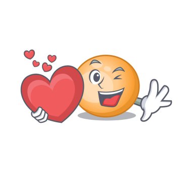 Tatlı bir staphylocuccus aureus çizgi film karakteri.