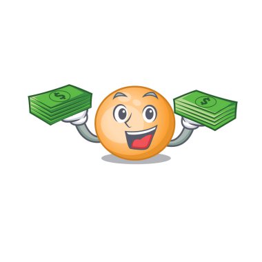 Zengin bir staphylocuccus aureus çizgi film karakteri.