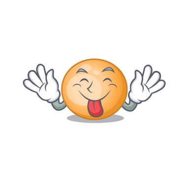 Komik bir yüz staphylocuccus aureus çizgi film tasarımı.