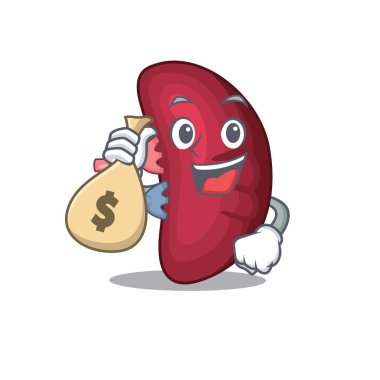 Zengin dalak tasarımı para çantaları barındırır.