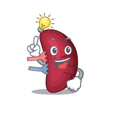 İnsan dalağının maskotluk tasarımı zekice bir jest.