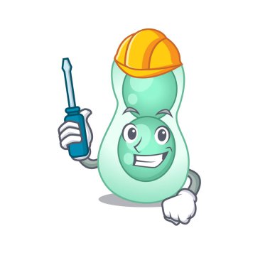 Serratia Marcescens çizgi film karakteri bir otomotiv olarak çalıştı.