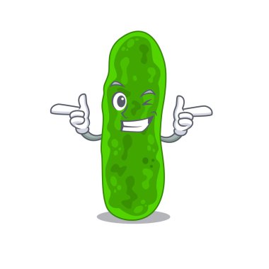 Lejyoner micdadei 'nin komik gözlü çizgi film tasarımı konsepti.