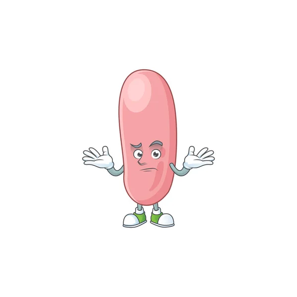 Una Imagen Legionella Pneunophilla Estilo Dibujos Animados Mascota Sonriente Ilustración — Vector de stock