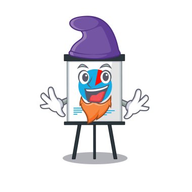 Elf karikatür tasarımındaki Corona Grafik 'inin şirin bir resmi.