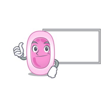 Esprili bordetela pertusis çizgi film tasarımı Başparmaklar yukarı