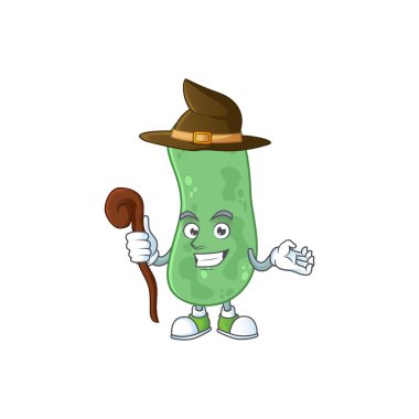 Şirin ve sinsi Cadı Enterobacteriaceae çizgi film tasarımı stili