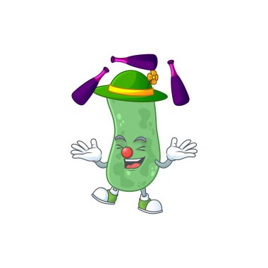 Maskot stili Enterobacteriaceae sahnede hokkabazlık yapıyor.