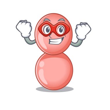 Bir çizgi film karakteri neisseria gonorrhoeae bir süper kahraman olarak canlandırıldı.