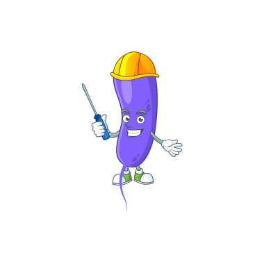 Bir otomotiv karakterindeki cholerae karikatürü.