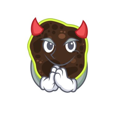 Şeytan çizgi film karakteri tasarımı konsepti gibi giyinmiş firmalar.