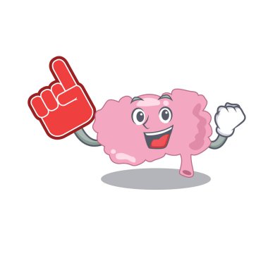 Köpük parmaklı çizgi film karakteri tasarımı