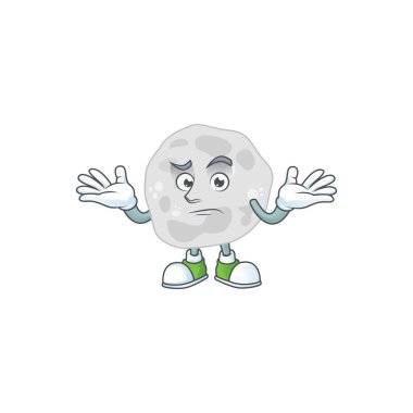 Sırıtan surattaki fibrobakterilerin çizgi film görüntüsü