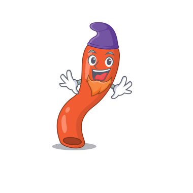 Bir Elf peri masalı karakteri olarak apandisit dizaynı.