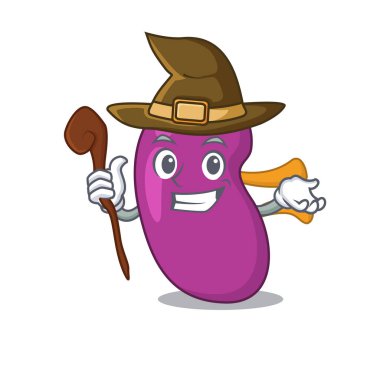 Böbrek komik ama sinsi cadı çizgi film karakteri tasarımı