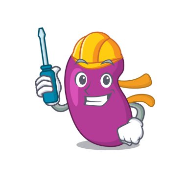 Böbrek karikatür tasarımı bir otomotiv olarak çalıştı