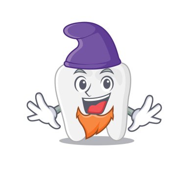 Bir Elf peri masalı karakteri olarak dişin sevimli bir çizgi filmi.