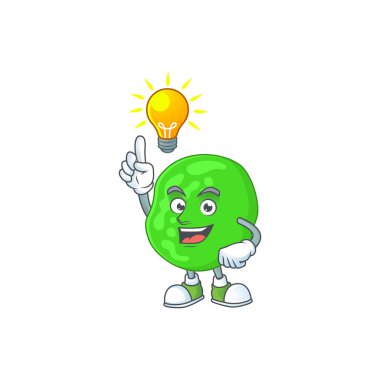 Dahiyane bir sarcina ventriculli çizgi film tasarımının bir fikri vardır.