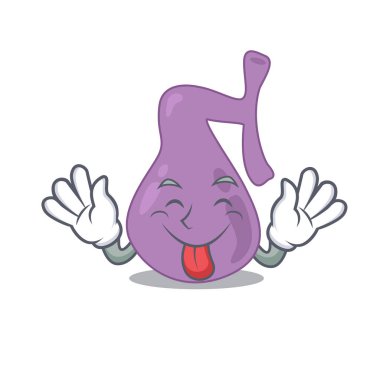 Komik safra kesesi çizgi film tasarımı.