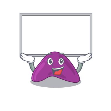 Adrenalin karikatür karakteri başarılı. Bir tahtayı kaldırın.