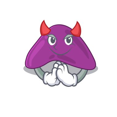 Şeytan çizgi film karakteri tasarımı konseptine bürünmüş Adrenal.