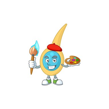 Klostridium tetani çizgi film karakteri ressamı.