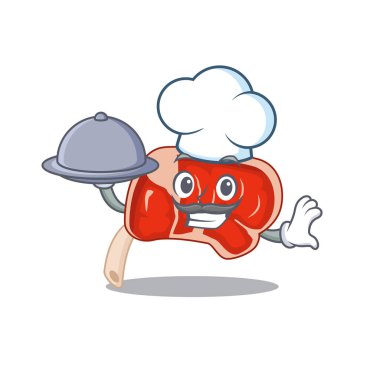 En iyi kaburga şefinin maskot tasarımı tepside servis ediliyor.