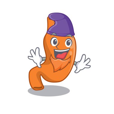 Bir Elf peri masalı karakteri olarak mide tasarımı.