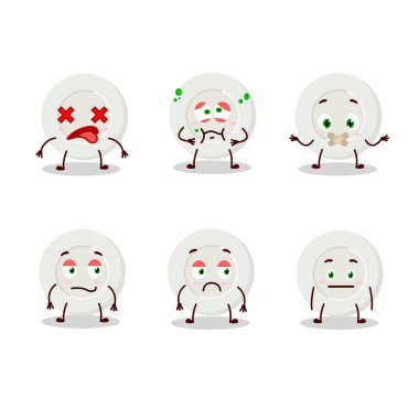 levha kızgın ifade çizgi film karakteri.