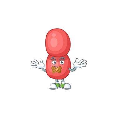 Neisseria gonorrhoeae Çizim tasarımı sessiz bir parmak hareketi yapıyor