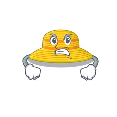 Kızgın bir yüzü gösteren bir karikatür.