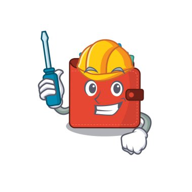 Kart cüzdanı karikatür tasarımı bir otomotiv olarak çalışır