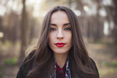 muhteşem bir genç kadın