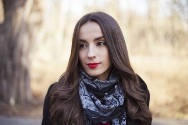 muhteşem bir genç kadın