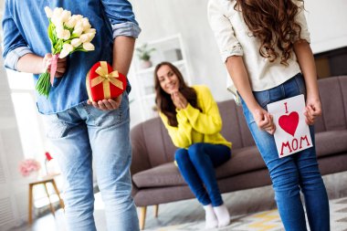 mutlu anneler günü konsepti