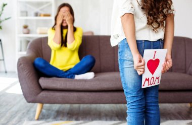 mutlu anneler günü konsepti