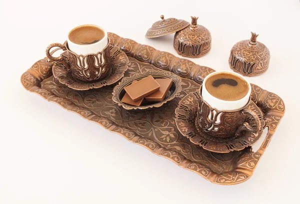 Türk kahvesi ve çikolata