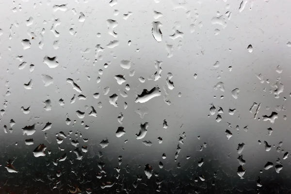 Gouttes Pluie Sur Une Fenêtre — Photo