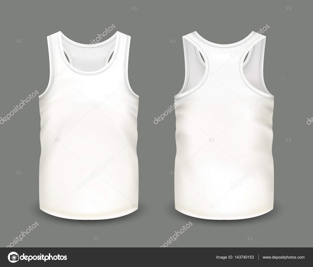 white tank top template