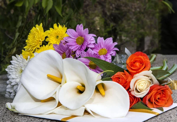 Beautiful flowers for the holiday — Stock Photo, Image