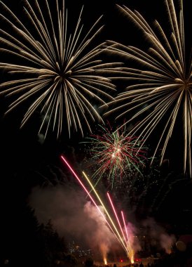 Güzel havai fişek sky_36 aydınlatmak