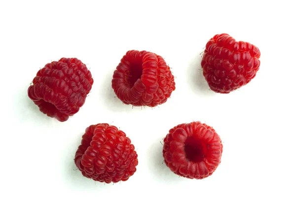 Свіжі raspberries_3 крупним планом Ліцензійні Стокові Фото