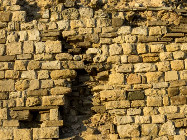 Una antigua muralla de fortaleza _ 4 — Foto de Stock